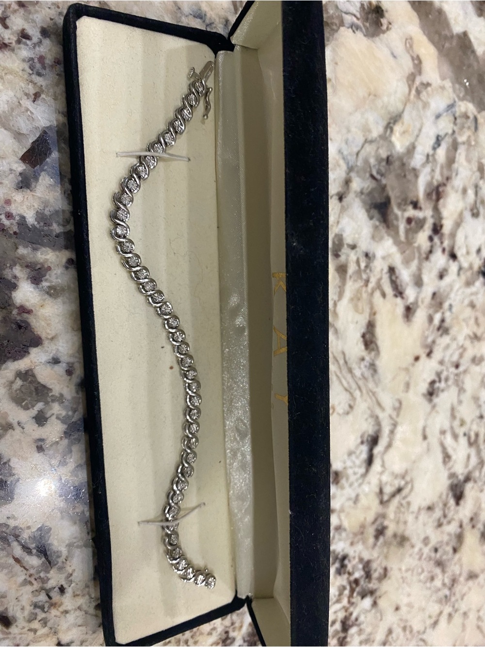 Silver Tennis Bracelet - Women's Sparkle Bracelet
